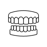 Animated dental implant supported denture