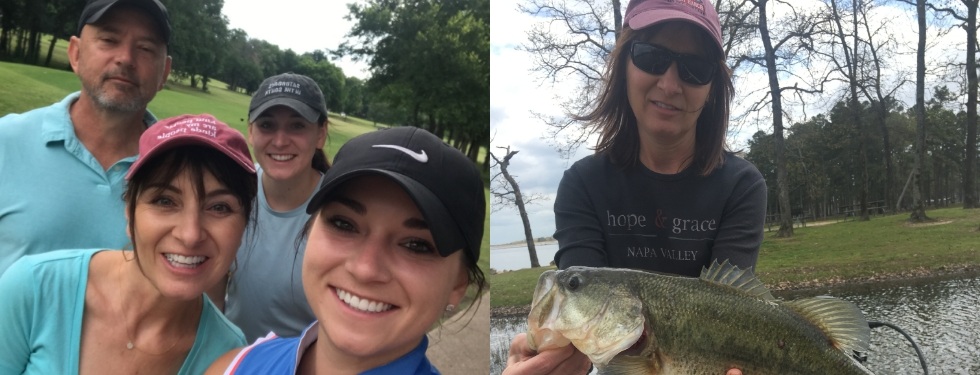 Doctor Mason and her family enjoying the outdoors together